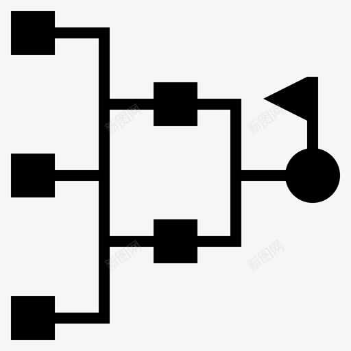 路径规划8实线svg_新图网 https://ixintu.com 路径 规划 实线