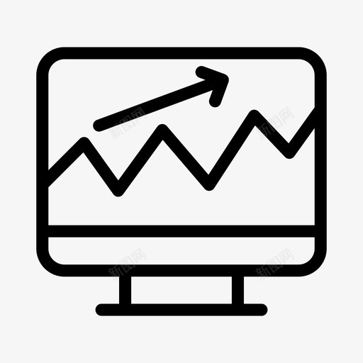 屏幕增加图增长报表svg_新图网 https://ixintu.com 屏幕 增加 加图 增长 报表 项目管理 图示