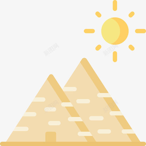 金字塔考古学42平面svg_新图网 https://ixintu.com 金字塔 考古学 平面