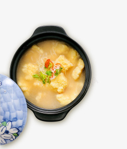 好吃的鲫鱼豆腐汤俯视美食食物豆腐汤鱼汤美味透明底图吃的配图好吃的高清图片