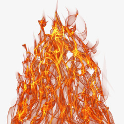 火堆烧烤火热火焰抠图平面设计图设计橘色橘黄色火苗燃素材