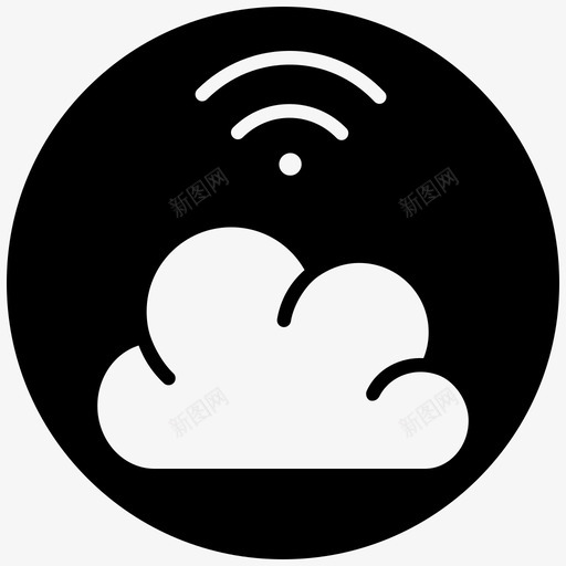 云存储云数据传输互联网svg_新图网 https://ixintu.com 存储 数据传输 互联网 共享 驱动器 无线 连接 网络 通信 填充 减前