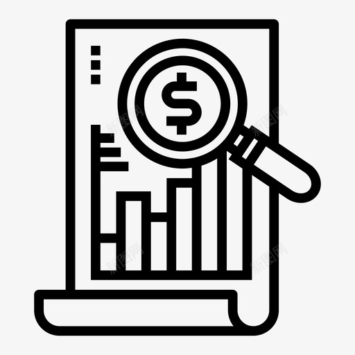 股票分析图表svg_新图网 https://ixintu.com 图表 股票 分析 文件 上涨