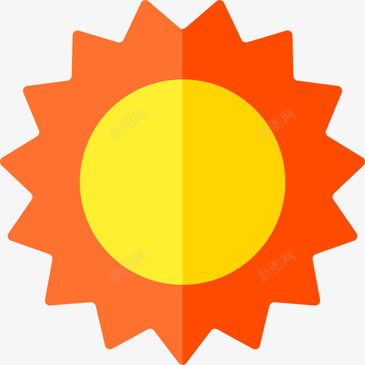 太阳225度夏季平坦svg_新图网 https://ixintu.com 太阳 225度 夏季 平坦