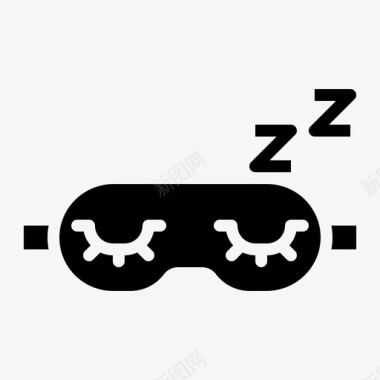 睡眠活动8字形图标