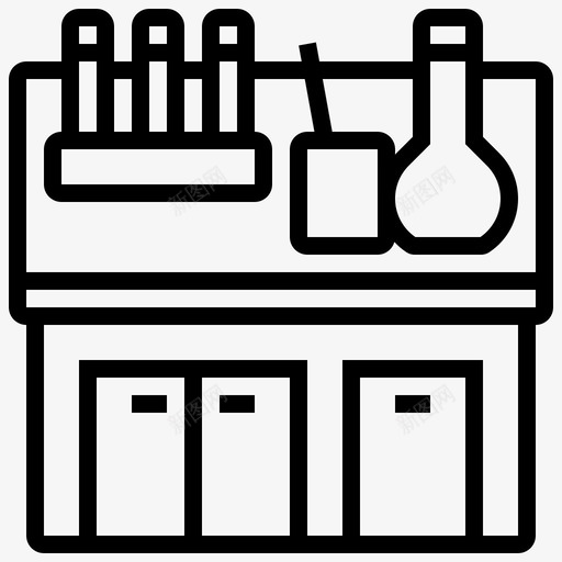 实验室生物化学20线性svg_新图网 https://ixintu.com 实验室 生物化学 线性
