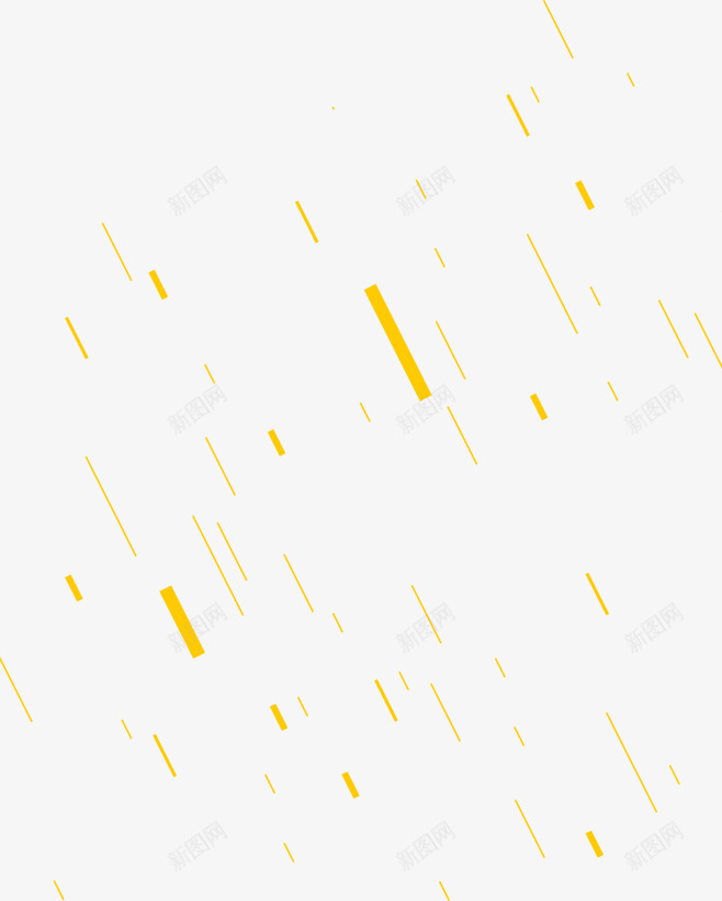 斜线黄色线条漂浮png免抠素材_新图网 https://ixintu.com 斜线 漂浮 线条 黄色
