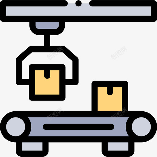 输送带交付197线性颜色svg_新图网 https://ixintu.com 输送带 交付 线性 颜色