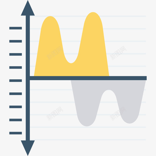折线图数据分析36扁平svg_新图网 https://ixintu.com 折线 线图 数据分析 扁平