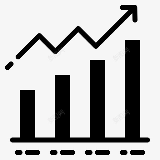 条形图商业和金融116填充svg_新图网 https://ixintu.com 条形图 商业 金融 填充