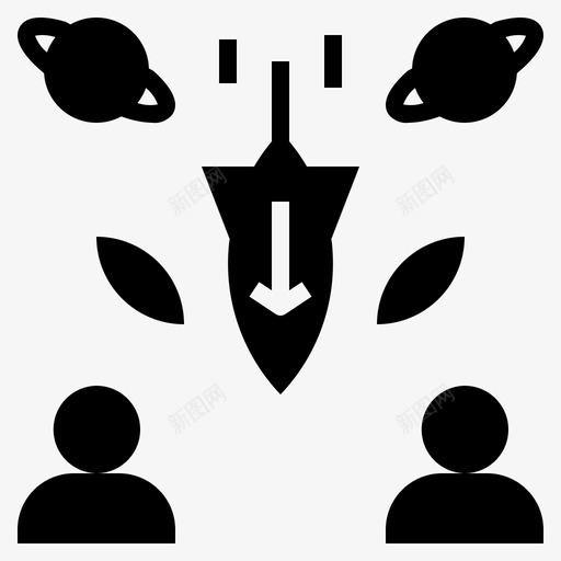 想象幻想人svg_新图网 https://ixintu.com 幻想 想象 世界 脑形 思维 雕文