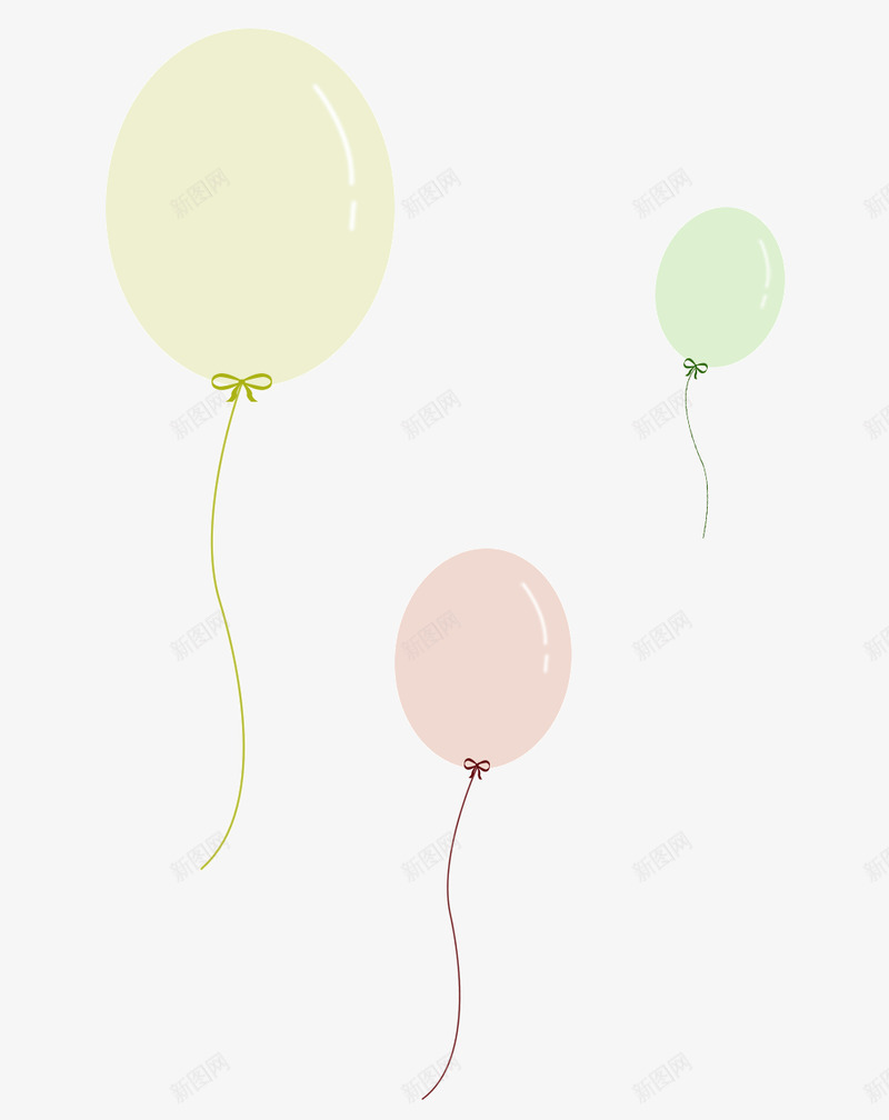 几何图形彩色气球喜庆节日装饰png免抠素材_新图网 https://ixintu.com 几何图形 喜庆 图案 彩色 气球 节日 装饰