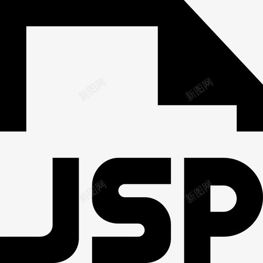 jsp文件文件扩展名文件格式svg_新图网 https://ixintu.com 文件 jsp 扩展名 格式 常规 图标