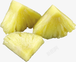 菠萝片收集水果坚果素材