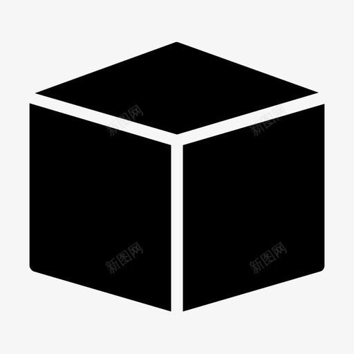 包裹箱子纸箱svg_新图网 https://ixintu.com 包裹 快递 箱子 纸箱 物流配送 标志