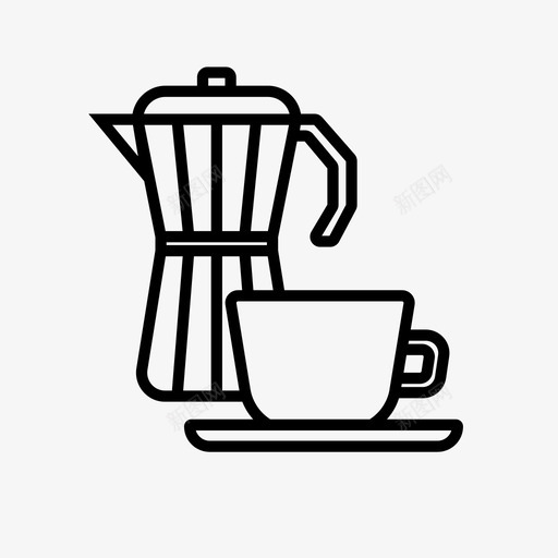 摩卡和杯子咖啡杯子svg_新图网 https://ixintu.com 杯子 摩卡 咖啡 早餐