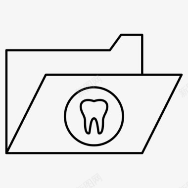 医疗牙科牙医图标