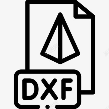 Dxf文件3d打印62线性图标