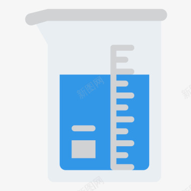 烧杯科学156扁平图标