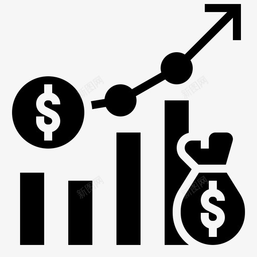 预算金融危机雕文svg_新图网 https://ixintu.com 预算 金融 危机 雕文