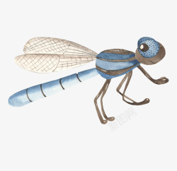 水彩卡通手绘植物动物昆虫装饰图案剪贴画手账设计22素材