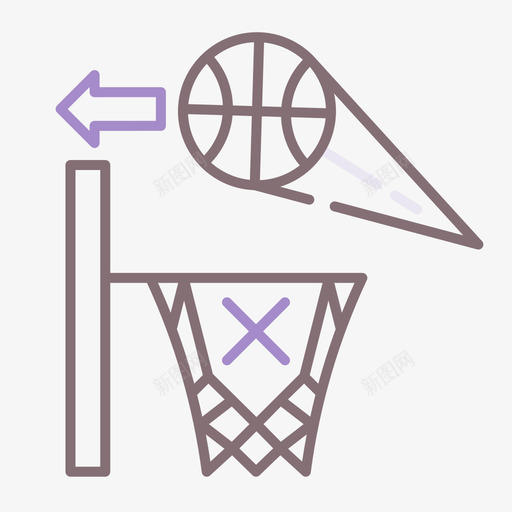 篮球篮球58线颜色svg_新图网 https://ixintu.com 篮球 颜色