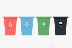 世界环境日爱护环境垃圾分类素材