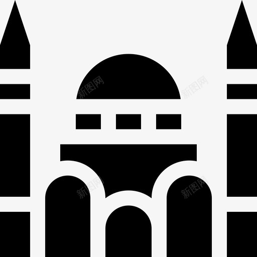 圣索菲亚大教堂地标和纪念碑29个填充svg_新图网 https://ixintu.com 索菲亚 大教堂 地标 纪念碑 29个 填充