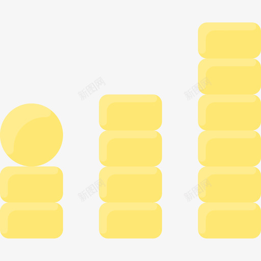 硬币支付金融3扁平svg_新图网 https://ixintu.com 硬币 支付 金融 扁平