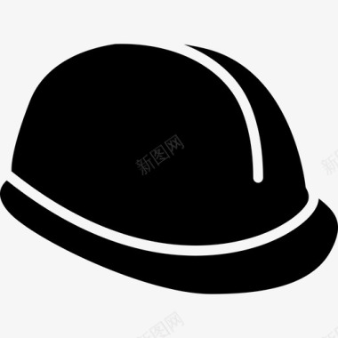 头盔建筑安全帽图标
