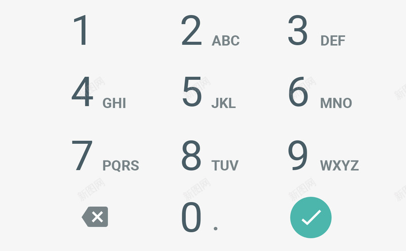 电话拨号键盘装饰png免抠素材_新图网 https://ixintu.com 电话 拨号 键盘 装饰