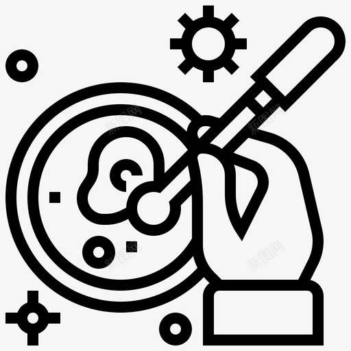 微生物学生物化学20线性svg_新图网 https://ixintu.com 微生物学 生物化学 线性