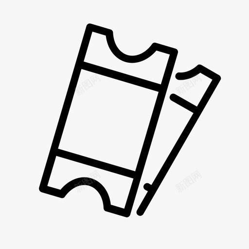 门票电影院入口svg_新图网 https://ixintu.com 门票 电影院 入口 休闲 演出