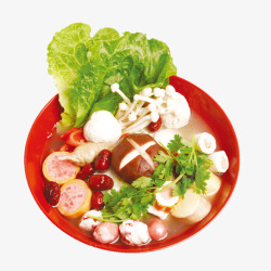 餐饮美食火锅海鲜火锅好吃的麻辣烫美味素材