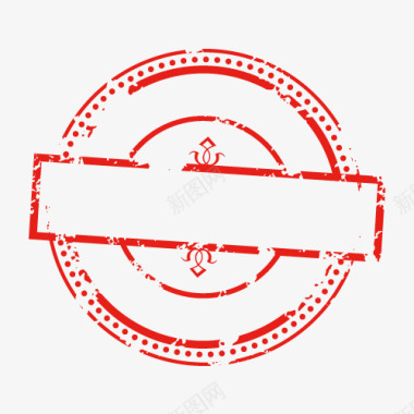 印章印戳邮戳复古标签常用小图标图标