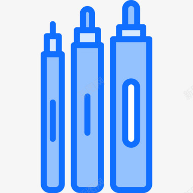 记号笔涂鸦3蓝色图标