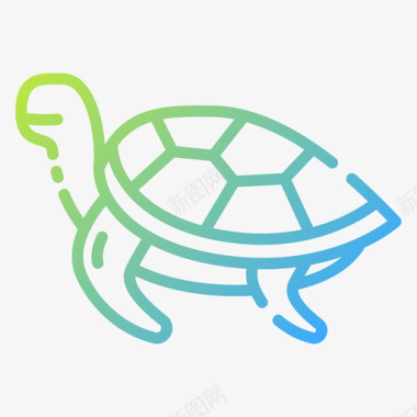 海龟宠物11梯度图标