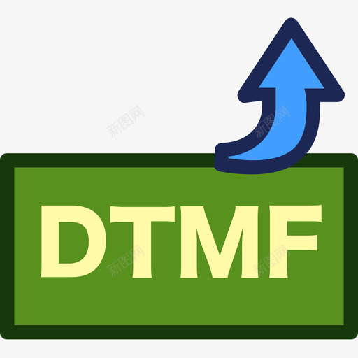 发送DTMF模板svg_新图网 https://ixintu.com 发送 DTMF 模板