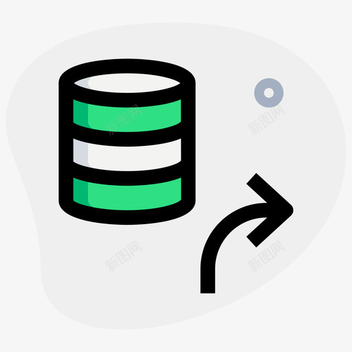 前进网络应用数据库5圆形形状svg_新图网 https://ixintu.com 前进 网络应用 数据库 圆形 形状