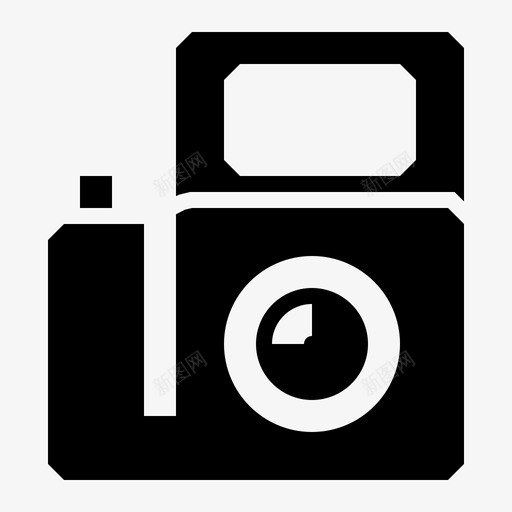 无镜照相机摄影svg_新图网 https://ixintu.com 摄影 无镜 照相机 录像 视频