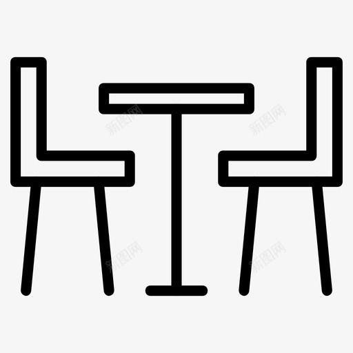 桌子椅子装饰品svg_新图网 https://ixintu.com 桌子 椅子 装饰品 家具