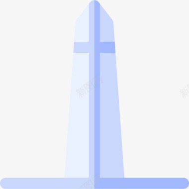 华盛顿纪念碑美国30号平坦图标