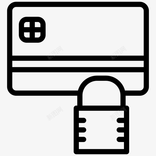 安全卡信用卡svg_新图网 https://ixintu.com 安全 信用卡 借记卡 购物 电子商务