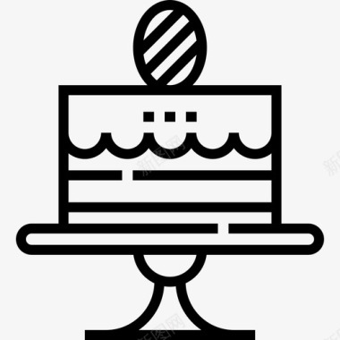 蛋糕复活节38日直系图标