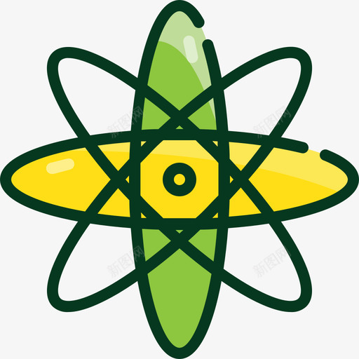核能能源与动力9线性颜色svg_新图网 https://ixintu.com 核能 能源 动力 线性 颜色