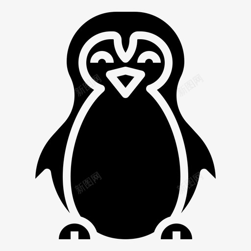 企鹅动物动物王国svg_新图网 https://ixintu.com 动物 企鹅 王国 野生动物 动物园