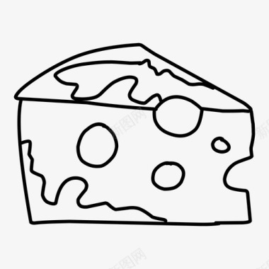 奶酪发酵食品图标