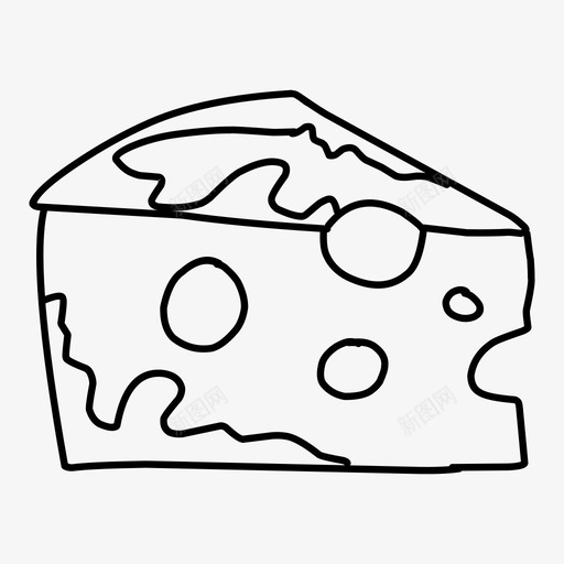 奶酪发酵食品svg_新图网 https://ixintu.com 食品 奶酪 发酵 手绘 牛奶 饮料