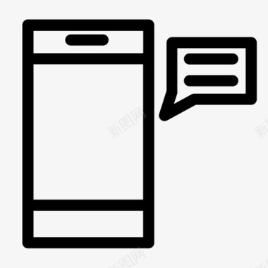 智能手机聊天通讯iphone图标