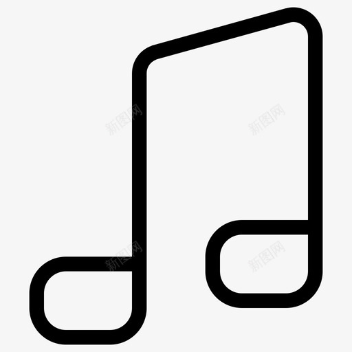 音乐音乐播放器音符svg_新图网 https://ixintu.com 音乐 播放器 音符 颤音 歌曲 气泡 图标